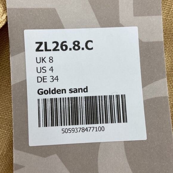 Wrap London Women's Golden Sand High-waisted Flap-pocket Shorts Size 4 - Picture 9 of 16